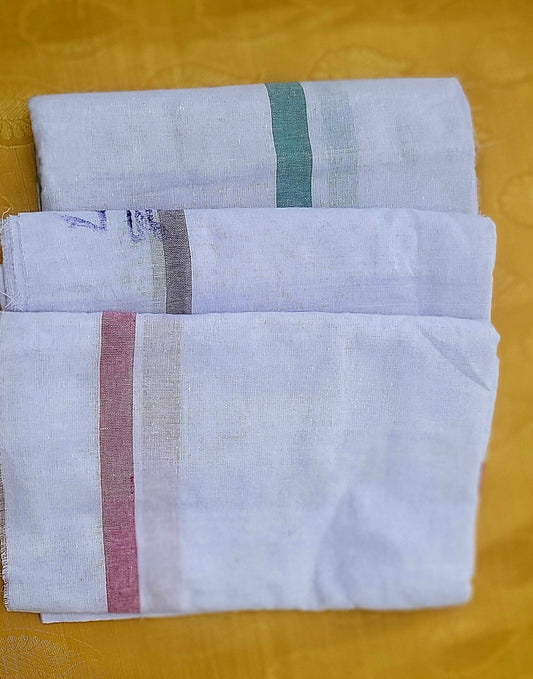 Pooja Towels (White)